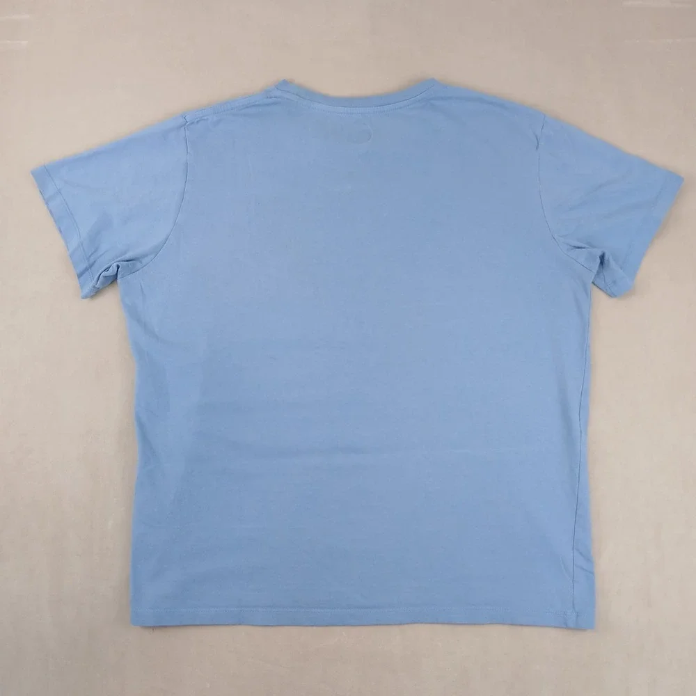 Vintage Levis Silvertab Large Mens T Shirt 90s FLAWS 22x25 Cropped **Fits Medium
